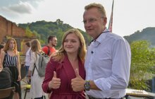 Фото 26: Мер Львова дав інтерв`ю Джеральду Естраді на «Молодвіжі»