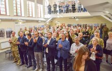 Фото 1: У Львові відбувся вечір пам`яті, присвячений обороні Луганського аеропорту