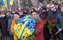 Фото 1: У Львові вшанували пам’ять голови Проводу ОУН Степана Бандери