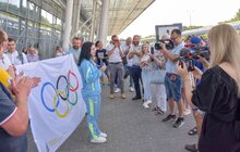 Фото 17: У Львові зустріли срібну призерку Олімпійських ігор Олену Старікову