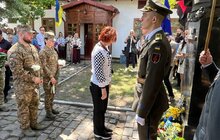 Фото 7: Львівська громада вшановує 135-ту річницю від дня народження Євгена Коновальця