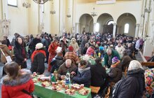 Фото 14: Для потребуючих львів’ян відбувся святковий Різдвяний обід