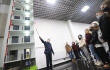 Фото 10: Інструктори університету безпеки життєдіяльності навчають школярів надавати домедичну допомогу та поводитись в надзвичайних ситуаціях