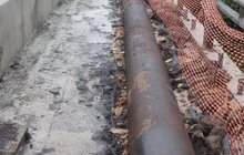 Фото 8: Львівводоканал замінив аварійний водопровід, який проходив по мосту на вул. Городоцька-Сяйво