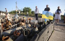 Фото 18: Мер Львова Андрій Садовий відвідав прифронтову Авдіївку