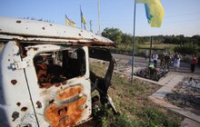 Фото 19: Мер Львова Андрій Садовий відвідав прифронтову Авдіївку