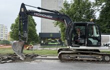 Фото 5: Реконструкція вул. Мазепи стартувала: на ділянці від вул. Миколайчука до вул. Орлика вже працює спецтехніка
