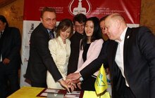 Фото 20: З нагоди шахового турніру, у Львові погасили художню поштову марку