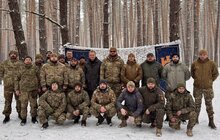 Фото 4: Мер Львова Андрій Садовий відвідав наших захисників на сході