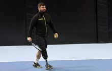 Фото 2: Всесвітньо відомі тенісисти зіграли з ветеранами на протезах