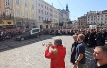 Фото 5: У Львові попрощалися з колишнім Головою Верховної Ради України Андрієм Парубієм (відео)