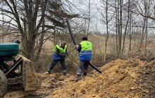 Фото 4: Львівводоканал замінив 700 м водогону у с. Мокротин, звідки видобувають воду для мешканців Шевченківського і Залізничного районів