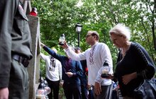 Фото 10: У Львові вшанували пам’ять розстріляних професорів на Вулецьких пагорбах