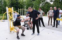 Фото 3: Спортивний та дитячий майданчики, інклюзивні доріжки та освітлення: як виглядає Замарстинівський парк після оновлення (відео)