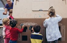 Фото 10: У модульному містечку “Маріяполіс” відкрили дитсадкову групу