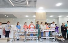 Фото 11: У міських лікарнях Львова освятили паски