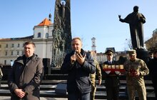 Фото 9: У день захисників та захисниць України мерія Львова відзначила військових та волонтерів