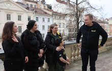 Фото 9: Діти з прифронтових і тимчасово окупованих міст Донеччини сьогодні відвідали львівську Ратушу