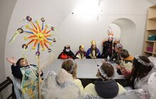 Фото 9: У Львові встановили чотирьохметрового різдвяного дідуха