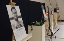 Фото 1: В річницю великої війни у Львові провели перформанс «Вбивцям не місце на Олімпійських іграх» (відео)
