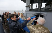 Фото 11: Над вежею львівської Ратуші урочисто підняли національний прапор