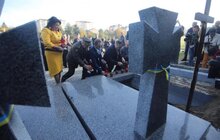 Фото 8: На Личаківському кладовищі перепоховали 2 воїнів УПА