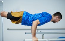 Фото 4: Втратив на полі бою обидві ноги і дивом вижив: у центрі UNBROKEN лікують і готують до протезування 27-річного захисника