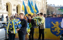 Фото 14: У Львові пішою ходою вшанували 100-річчя утворення Західноукраїнської Народної Республіки