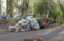 Фото 4: «Львівська пивоварня» прибрала парк ім. І. Франка