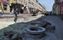 Фото 16: На вул Куліша триває ремонт