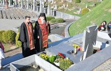 Фото 3: На Личакові відбулось освячення пам’ятного знаку В.Гурняку