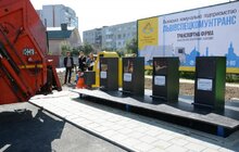 Фото 12: У Львові на вул. Ранковій встановили підземний контейнерний майданчик для збору ТПВ
