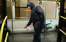 Фото 15: Комунальне АТП № 1 дезінфікує всі автобуси, які виходять на маршрути