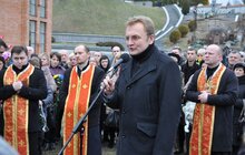 Фото 19: Львів попрощався з трьома військовими, які загинули в зоні АТО