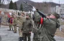 Фото 21: Львів попрощався з трьома військовими, які загинули в зоні АТО