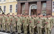 Фото 17: На території Національної академії сухопутних військ імені гетьмана Петра Сагайдачного відбулись поминальні заходи