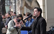 Фото 3: «Сьогодні ми всі живемо словами «душу й тіло ми положим за нашу свободу», - А. Садовий