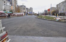 Фото 1: Роботи з асфальтування пр.Червоної Калини триватимуть ще тиждень