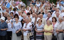 Фото 11: У День Незалежності «Дударик» виконав в центрі Львова акафіст