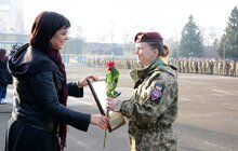Фото 25: У Львові відбулись урочисті заходи, приурочені святкуванню Дня військової частини А0284 (80-ої окремої десантно-штурмової бригади)