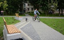 Фото 16: У Львові облаштували новий громадський простір на вул. Гашека