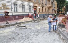 Фото 3: «До кінця місяця дорога вже буде повністю відкрита для проїзду», - А. Садовий про вул. Акад. О. Богомольця