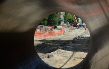 Фото 15: У Львові тривають роботи з реконструкції вул. Мечникова на ділянці від вул. Пекарської до вул. Личаківської