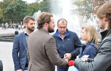 Фото 8: На площі перед Оперою облаштують «сухий» світломузичний фонтан