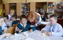 Фото 4: Майстер-клас з розпису писанок для учнів 2 класу у школі №53