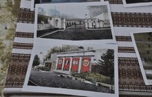 Фото 7: «Сьогодні таки на часі – показати правду про лихоліття минулого століття», – А. Садовий на освяченні будівництва «Території терору»