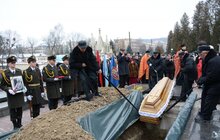 Фото 26: На Личаківському кладовищі поховали Омеляна Коваля