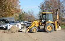 Фото 11: На вул. Курмановича розпочато ремонтні роботи: працює важка техніка, дорогу перекрито для руху транспорту