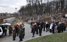 Фото 8: Львів попрощався з Героєм з АТО з Тарасом Стельмахом