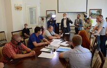 Фото 3: Мер Львова про зміну меж земельної ділянки для учасників АТО: «Це питання буде включене в наступну сесію»